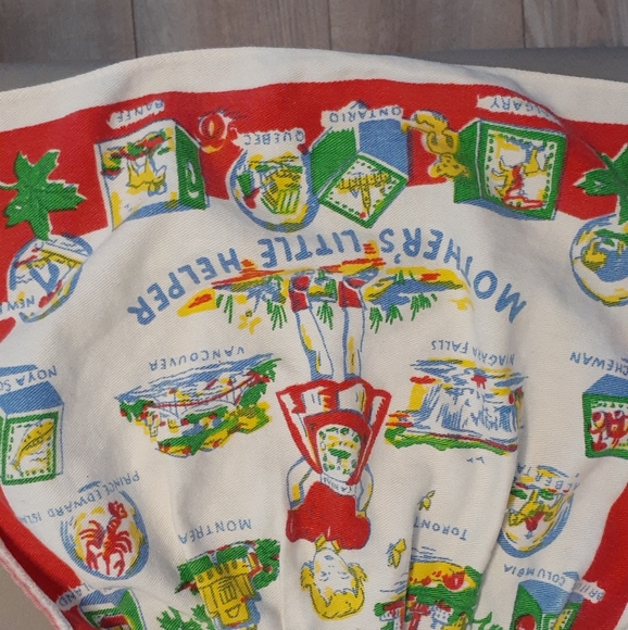 Vintage Children's Apron-Mother's Little Helper - Picture 4 of 4